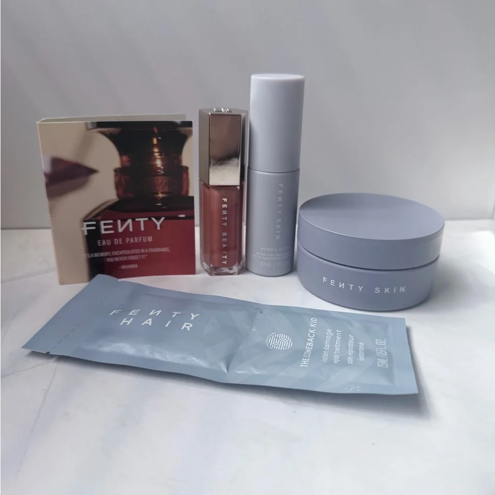 Fenty Street Fam Set | Gloss Bomb Fenty Glow + Hydra Vizor